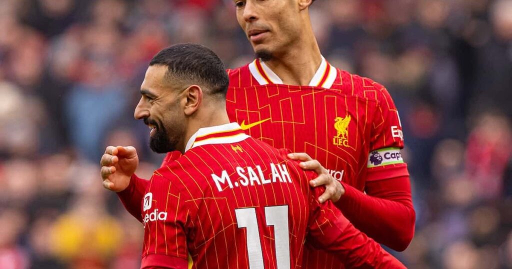 Premier League: Salah begs Van Dijk to stay at Liverpool