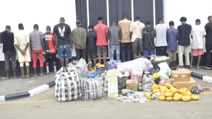Nigerian Navy arrests 27 suspected drug peddlers in Lagos