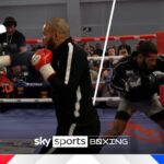 Benn and Eubank Jr show off quick hands ahead of showdown