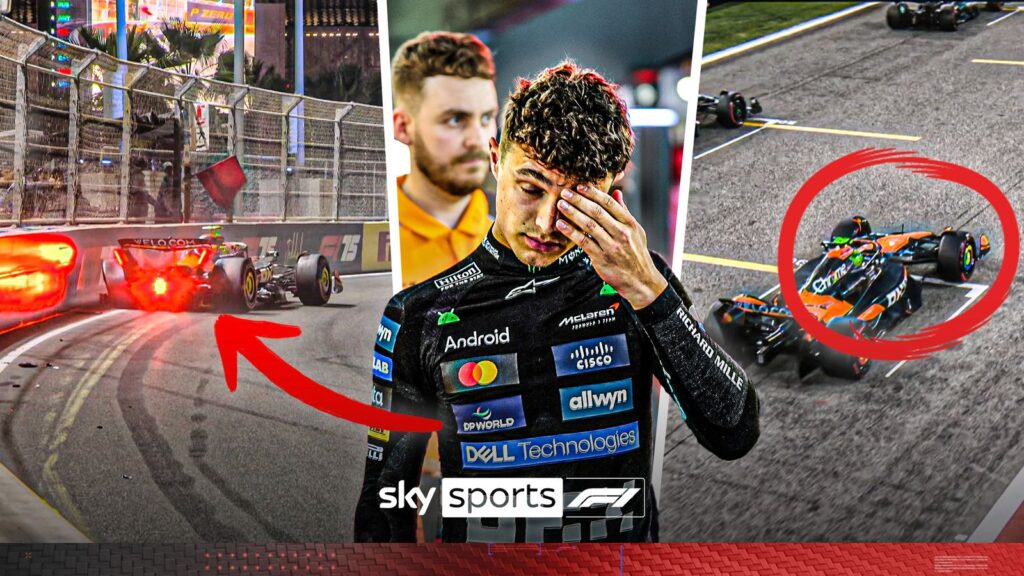 Big moments that cost Norris the title lead so far