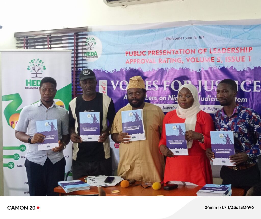 Nigerians percieve judiciary as corrupt, inaccessible