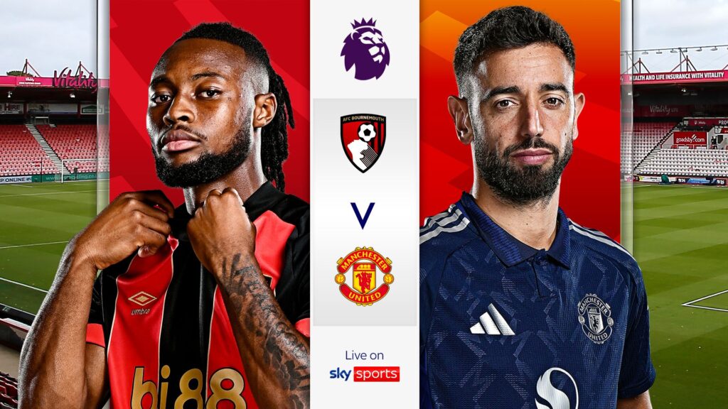 Live Commentary – Bournemouth vs Man Utd