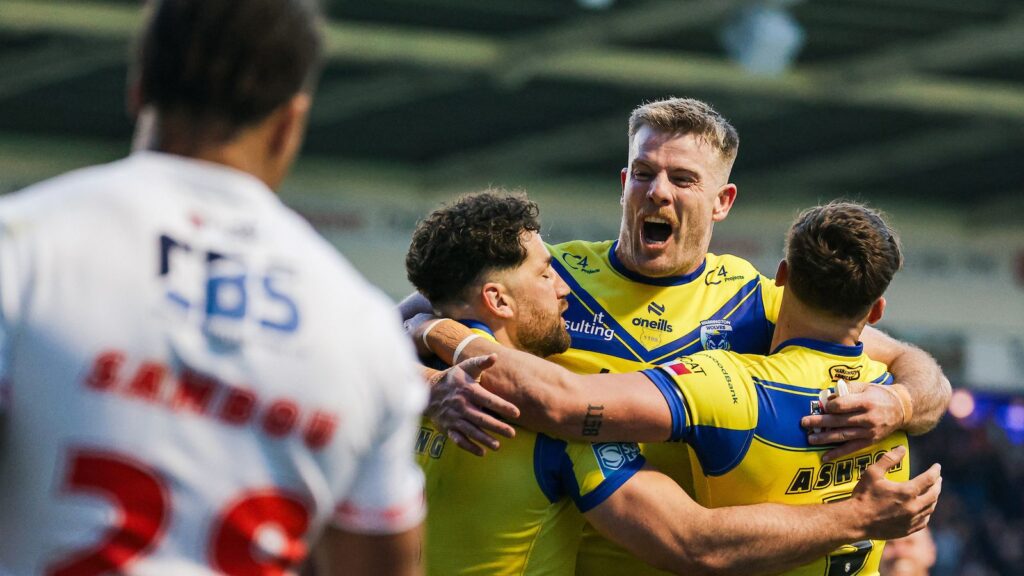 Warrington Wolves 32-18 St Helens: Matty Ashton hat-trick helps Wolves get back to winning ways against local rivals | Rugby League News