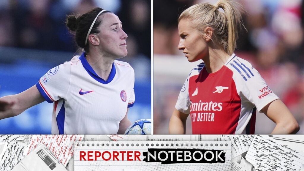 Women’s Champions League: Chelsea and Arsenal need to make history to turn around semi-final ties – Reporter Notebook | Football News