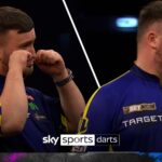 'He doesn't care does he?' | Littler gives crowd the CRYBABY sign after checkout