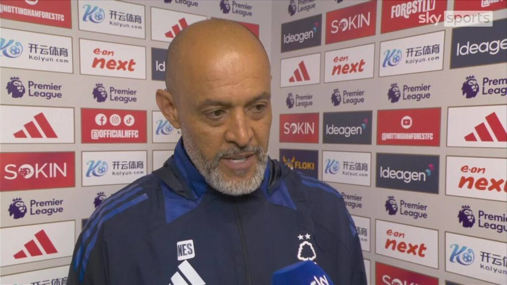 'It was a bad night, a bad game!' | Nuno disappointed by Forest performance