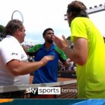 'Not far from being separated!' | Fils and Tsitsipas get into HEATED exchange