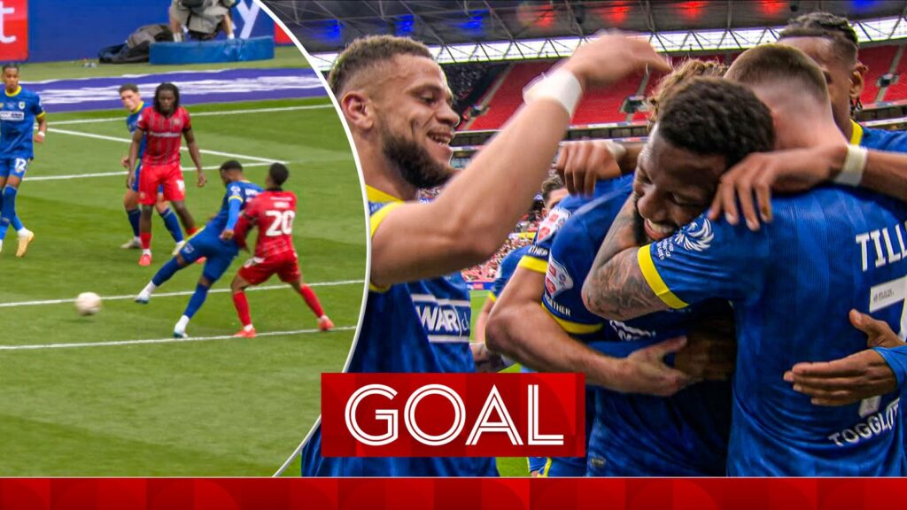 'What a moment!' | Hippolyte smashes Wimbledon ahead at Wembley
