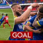 'What a moment!' | Hippolyte smashes Wimbledon ahead at Wembley