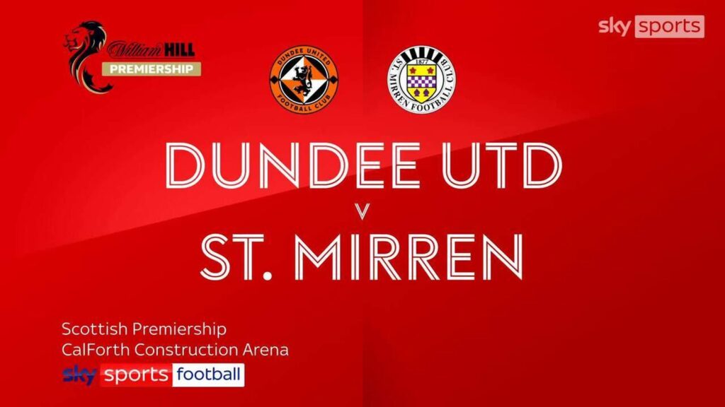 Dundee Utd 0-2 St Mirren