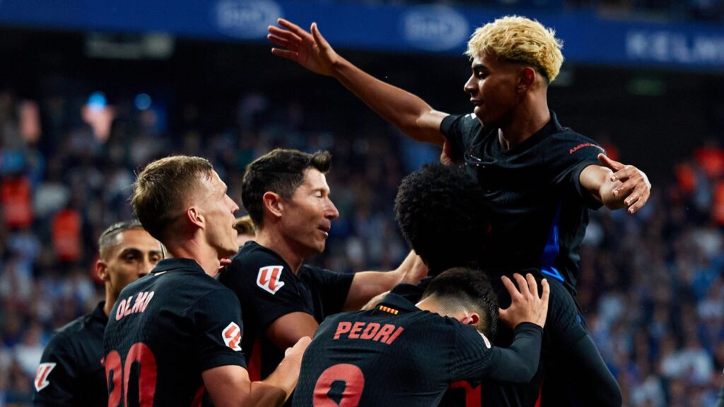 Barcelona crowned LaLiga champions after Lamine Yamal’s stunning goal in win at Espanyol | Football News