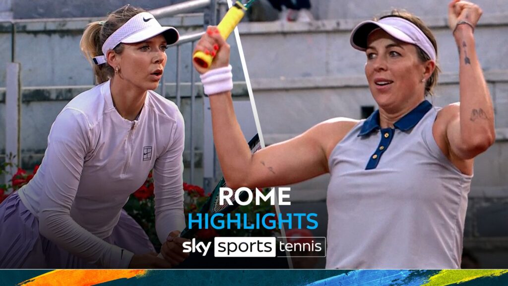 Boulter knocked out of Italian Open in straight sets in first round