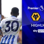 Brighton claim vital win over Wolves in race for European football