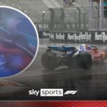 DISASTER for Leclerc as he crashes out before Sprint even begins!