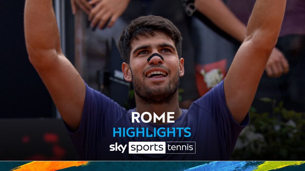 Draper defeated by Alcaraz in the Rome quarter-finals