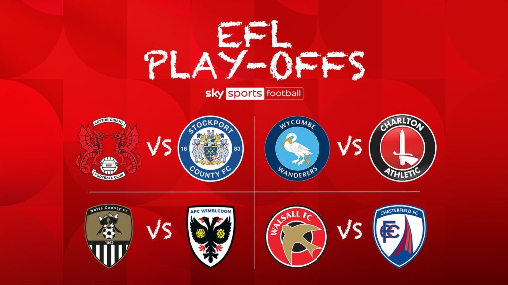 EFL play-offs 2024/.25: Which League One and League Two teams will reach Wembley? | Football News