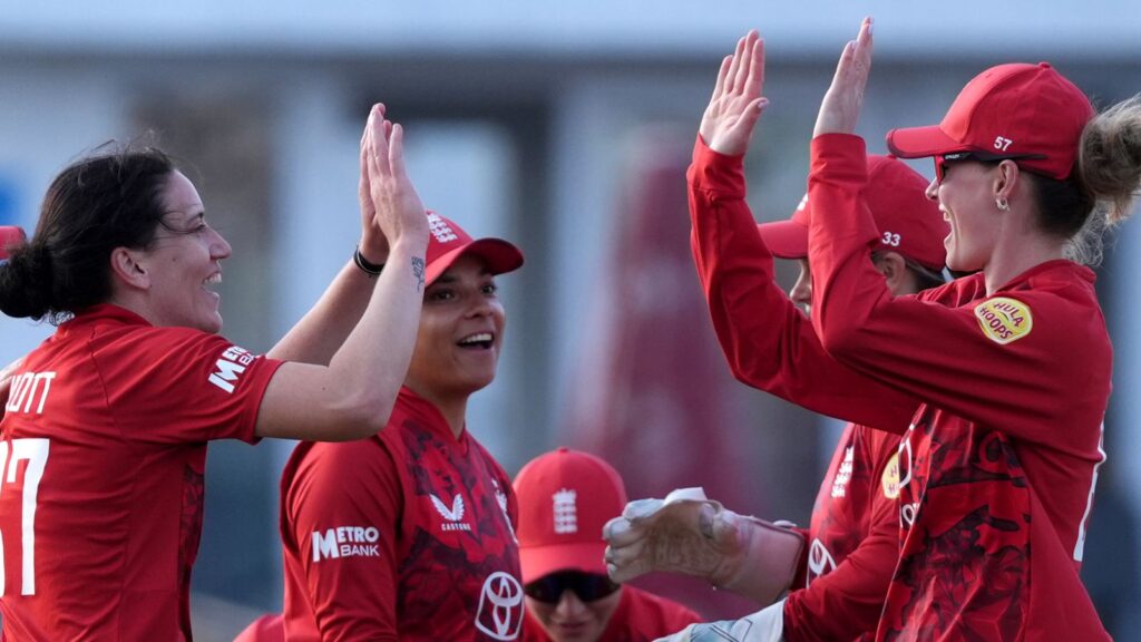 England vs West Indies: Em Arlott the star as home side secure dominant series win with nine-wicket hammering | Cricket News