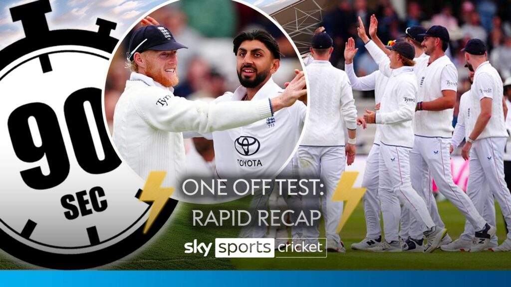 England vs Zimbabwe Day Three: Rapid Recap in 90 seconds