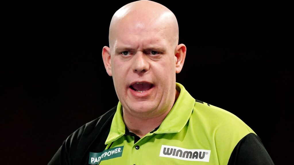 European Darts Grand Prix: Gary Anderson begins title defence in style as Michael van Gerwen exits | Darts News