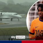 Frimpong arrives in the UK to finalise Liverpool signing!
