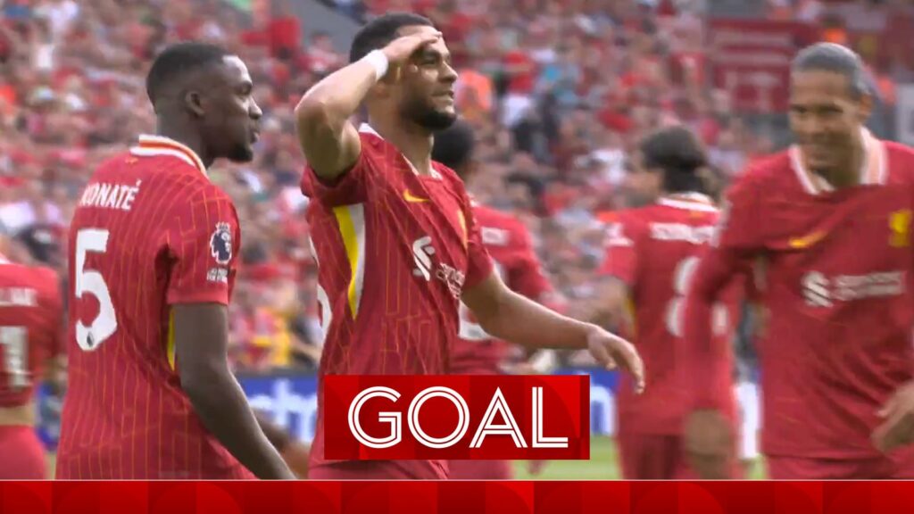 Gakpo meets superb Robertson cross to put Liverpool ahead!