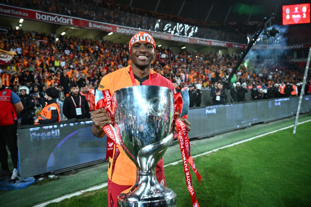 Osimhen fires Galatasaray to Turkish Cup glory, sets new goal record