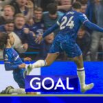 HUGE GOAL! Stamford Bridge erupts as Cucurella gives Chelsea the lead!