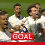 Harbottle's header puts Wimbledon ahead in the play-offs!