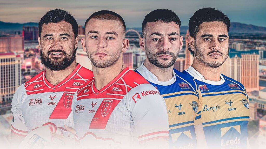 Hull KR and Leeds Rhinos to head to Las Vegas in 2026 as Super League representatives | Rugby League News