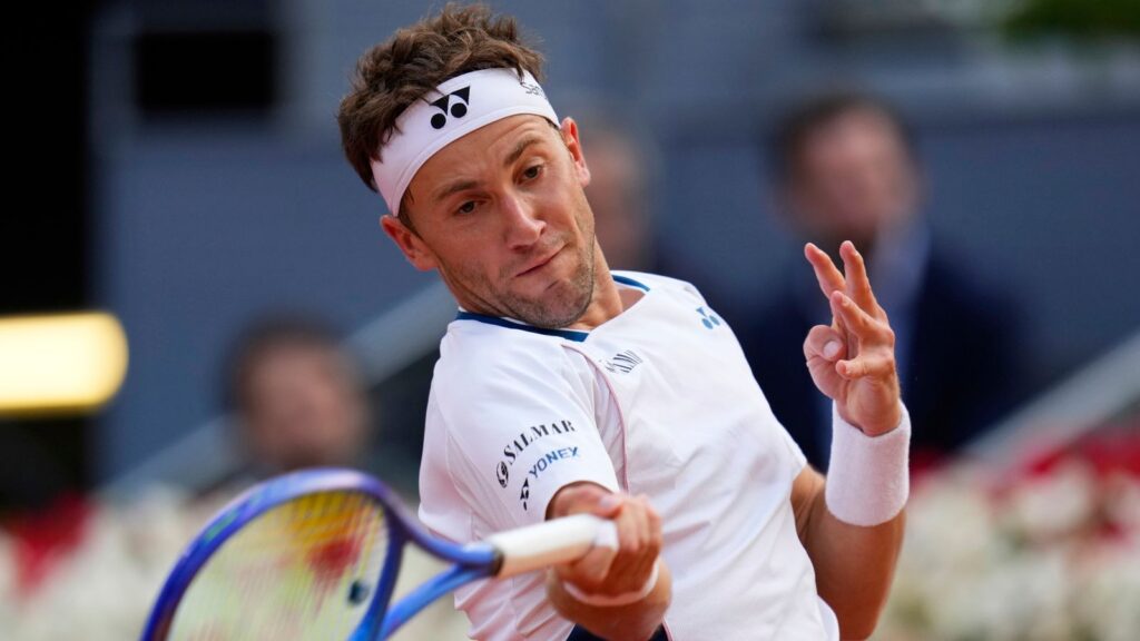 Jack Draper vs Casper Ruud in Madrid Open: Updates, score and highlights as British No 1 beaten in three sets | Tennis News