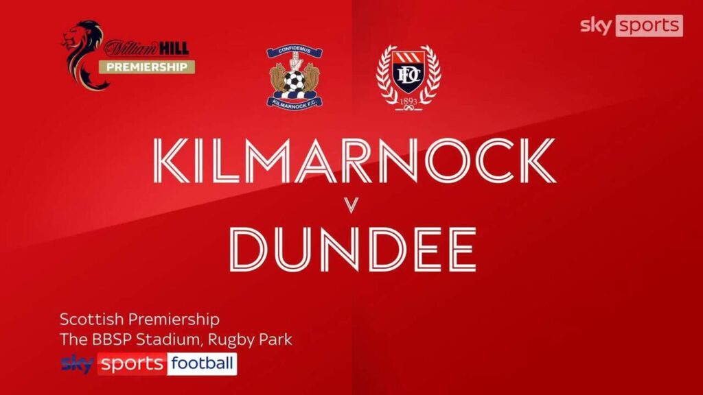 Kilmarnock 3-2 Dundee
