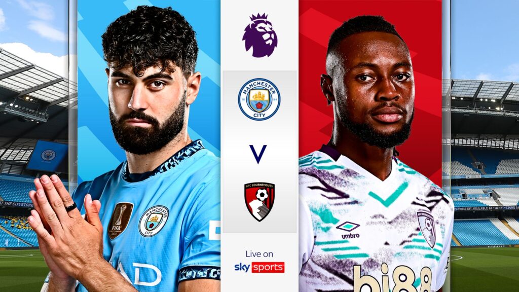 Live Commentary – Man City vs Bournemouth