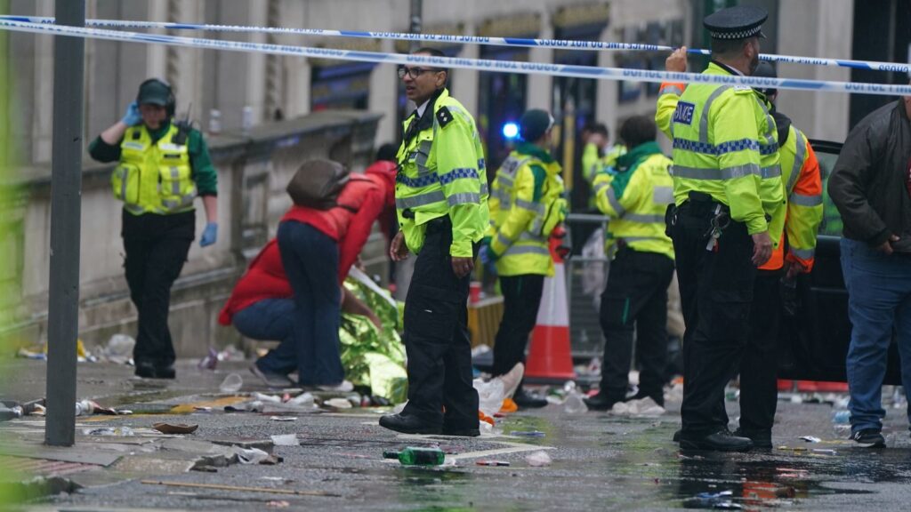 Liverpool trophy parade: Man arrested after ‘car collides with pedestrians’ in city centre | Football News