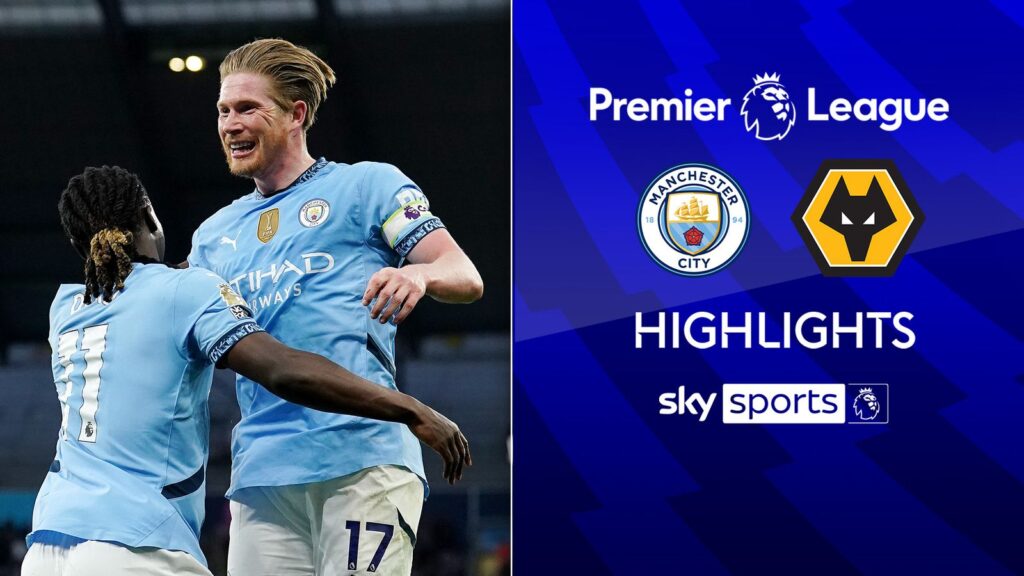 Man City edge closer to CL qualification with win over Wolves