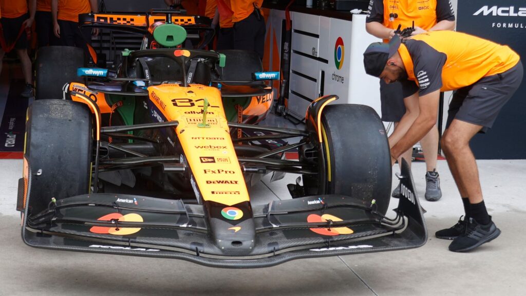 McLaren cleared of using water trick to cool tyres after FIA investigation following Miami GP | F1 News