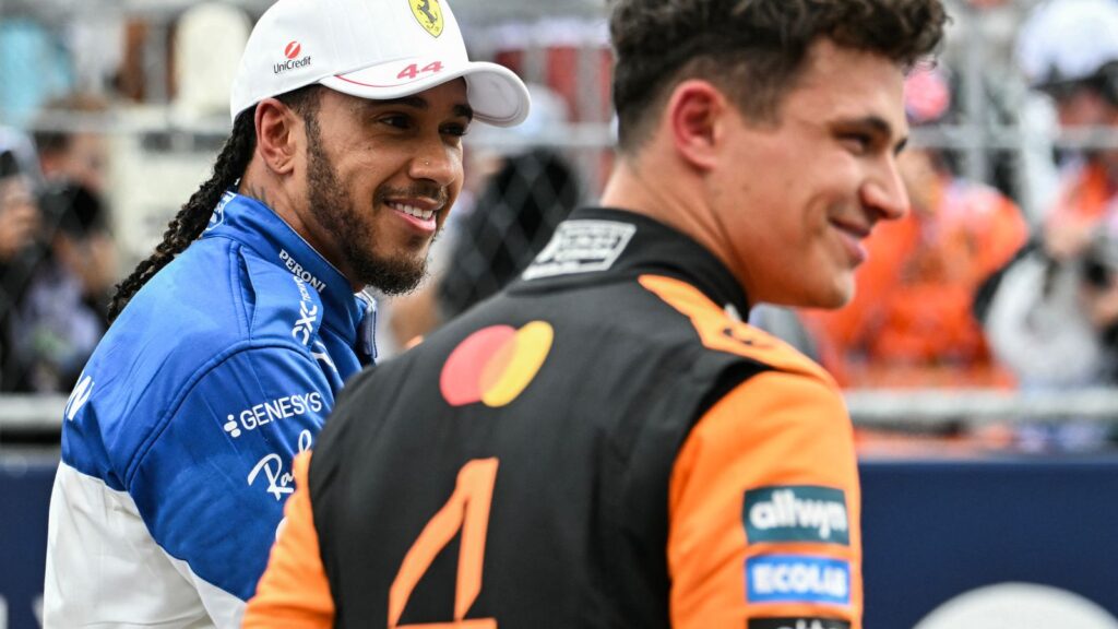 Miami GP Sprint: Lando Norris beats Oscar Piastri to win in chaotic race with Lewis Hamilton third, Max Verstappen demoted | F1 News