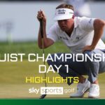 Mitchell takes one shot lead after first round of Truist Championship