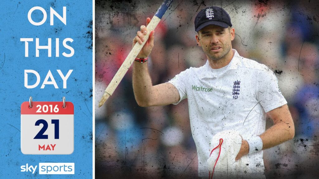 On This Day: Anderson's deadliest spell? Jimmy's 10 wickets against Sri Lanka