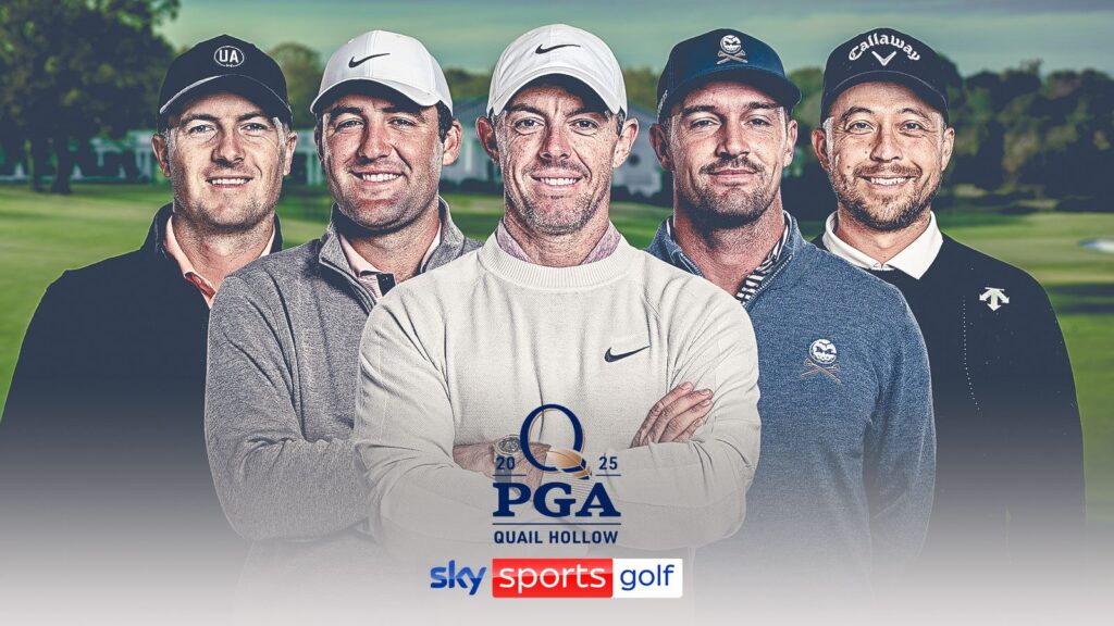 PGA Championship: Rory McIlroy the favourite but Scottie Scheffler, Bryson DeChambeau chase major glory at Quail Hollow | Golf News