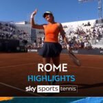 Raducanu races past Teichmann in dominant performance in Rome