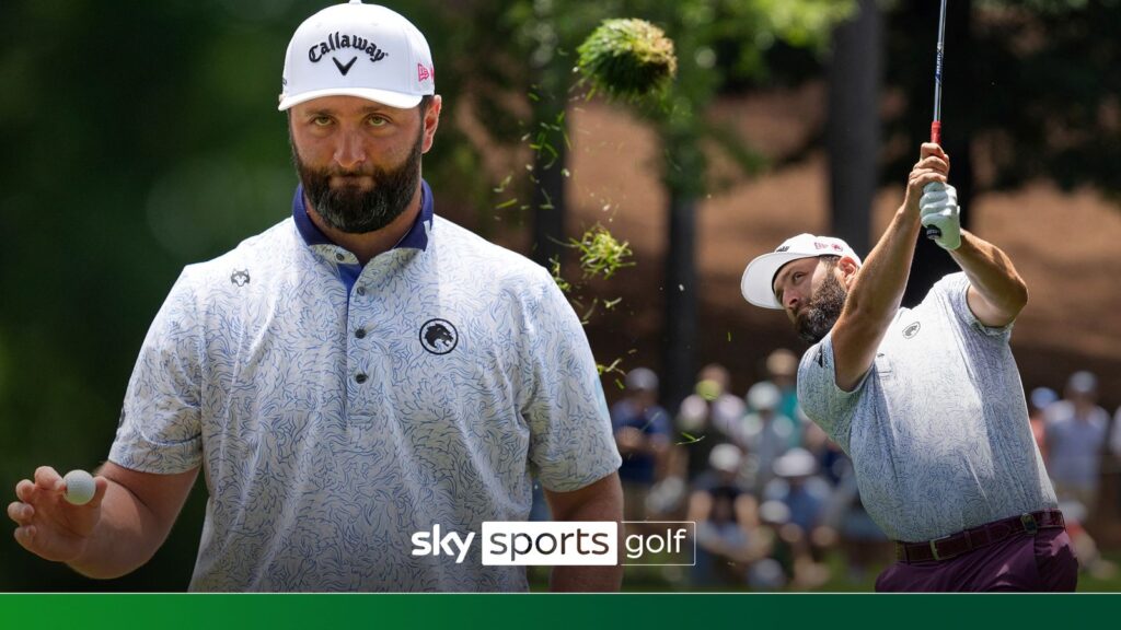 Rahm posts SEVEN birdies to fire himself into PGA Championship contention!