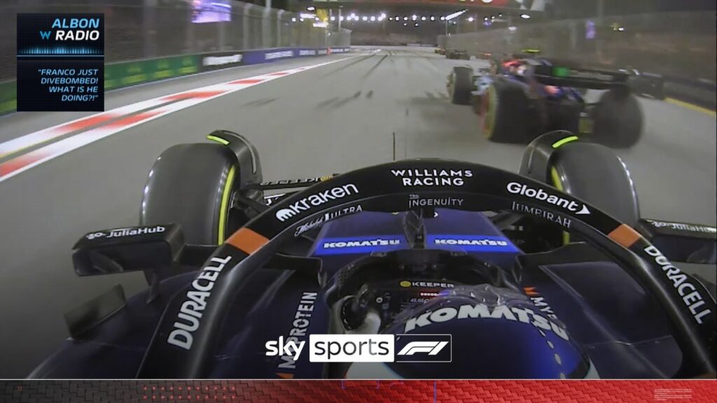 Relive Colapinto's audacious opening corner overtake in 2024