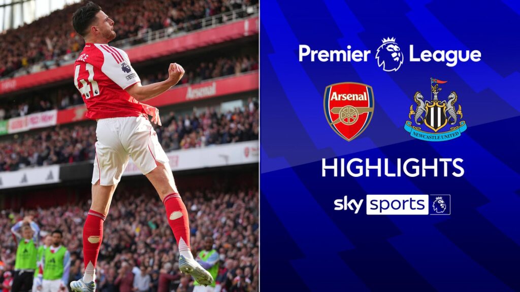 Rice stunner secures CL spot for Arsenal