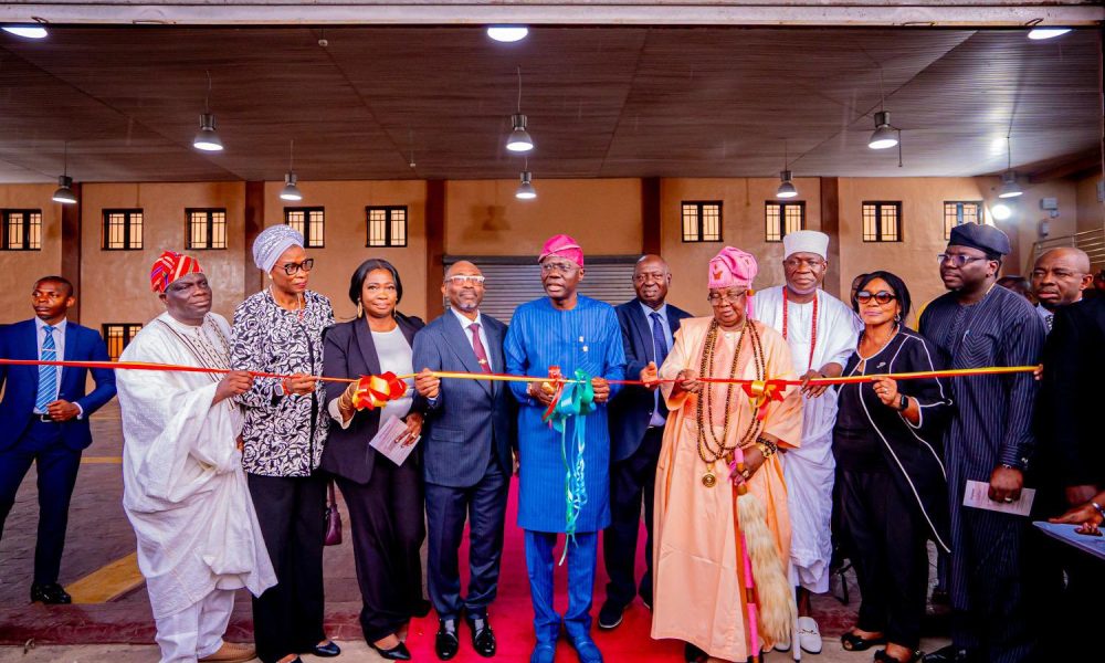 Sanwo-Olu Commissions Two New Infrastructures In Lagos (Photos)