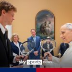 Sinner meets the Pope in the Vatican!
