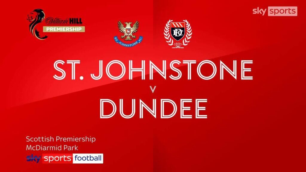 St Johnstone 0-2 Dundee