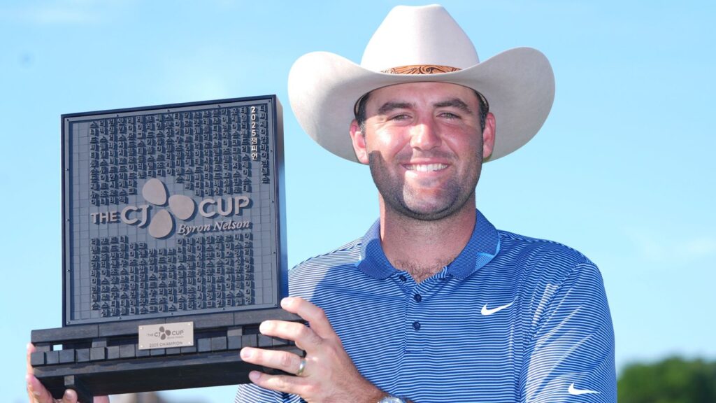 The CJ Cup Byron Nelson: Scottie Scheffler finishes on -31 as he matches PGA Tour record in dominant win | Golf News