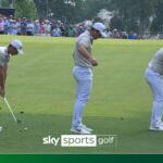 Third time lucky for Hovland! | Back-to-back chips roll back down the hill!