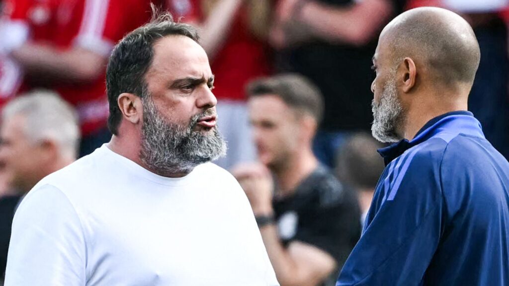 Why did Evangelos Marinakis come on pitch after Nottingham Forest draw with Leicester? Nuno Espirito Santo defends owner | Football News