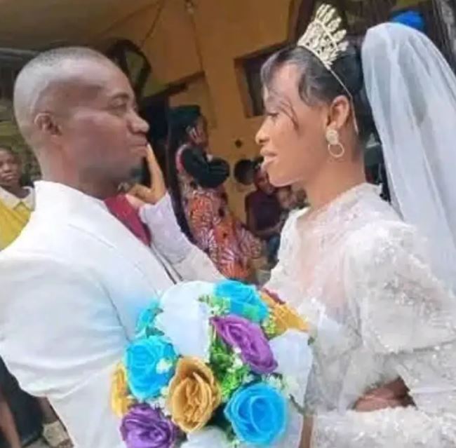 Aba Couple Who Marriage Was Cancelled by Pastor, Finally Tie The Knot